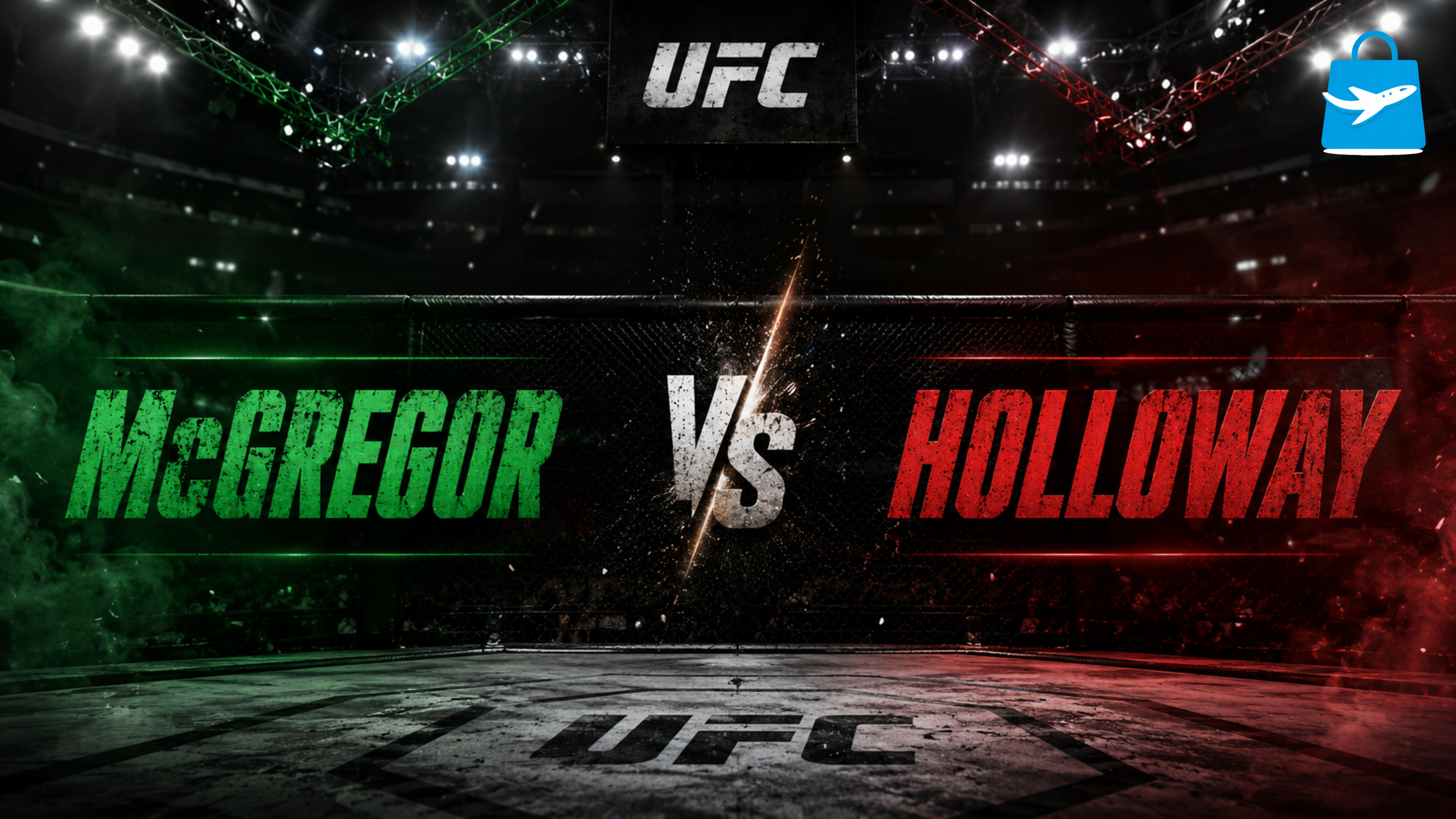 UFC McGREGOR VS HOLLOWAY
